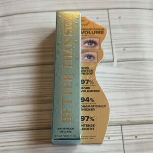 Too Faced Better Than Sex Waterproof Mascara